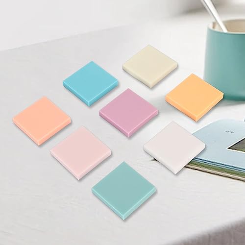 Rubber Carving Blocks - Soft, 8 Assorted Colors Easy to Cut Dust-Free Rubber Stamp Carving Blocks
