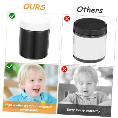 Water-Based Block Printing Ink Pigment Lightweight Portable 300ml Black Color Paste and Filler for DIY and Painting for Artists and Students