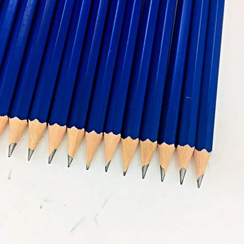 XDT#3B Drawing Pencils 24 Piece Set, Pro Art Graphite Sketching&Shading Supplies, Ideal For Kid Beginner Student Adults Artist - color: 3B 25 Pc Set