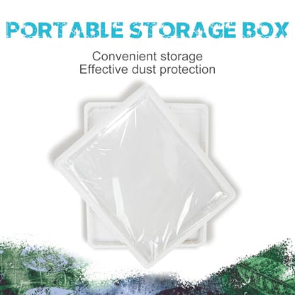 Vollence 5" X 7" Gel Monoprinting Plate Reusable Art Plate for Press Texture Printing Painting - size: 5" x 7"