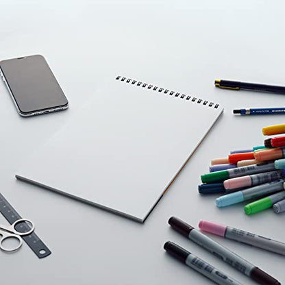 Maruman ZUAN Sketchbook, A3, 16.54" x 11.85", Classic Drawing Paper Sketchbook Pad, 24 Pages of Acid-Free Textured Paper for Sketching, Durable Twin-Wire Binding, Made in Japan - size: A3, style: SKETCHBOOK