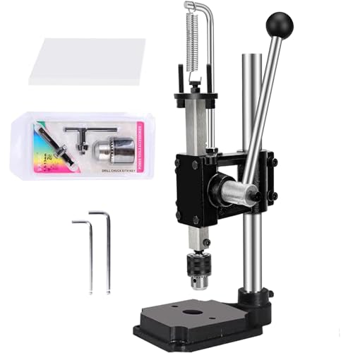 Leather Press Hole Puncher Upgraded Hand Punching Machine for DIY Leather Craft Punching Holes Cutting,Forming Pressing,Install Rivets and Snap Buttons - size: B