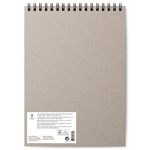 Winsor & Newton Classic Sketching Paper Pad, 9" x 12", 50 Sheets, 110gsm, Extra White - size: 9" x 12", style: 9" x 12"
