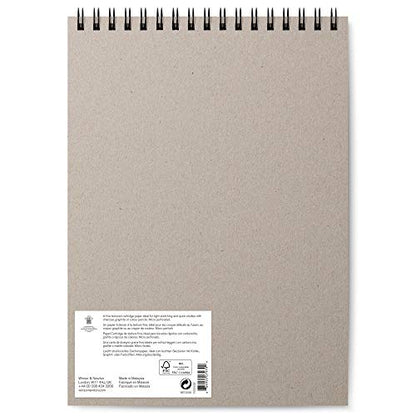 Winsor & Newton Classic Sketching Paper Pad, 9" x 12", 50 Sheets, 110gsm, Extra White - size: 9" x 12", style: 9" x 12"