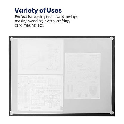Pacific Arc Professional Cotton Rag Paper Vellum 30 Inch by 10 Yard Roll, White - color: Plain, size: 30 Inch x 10 Yard