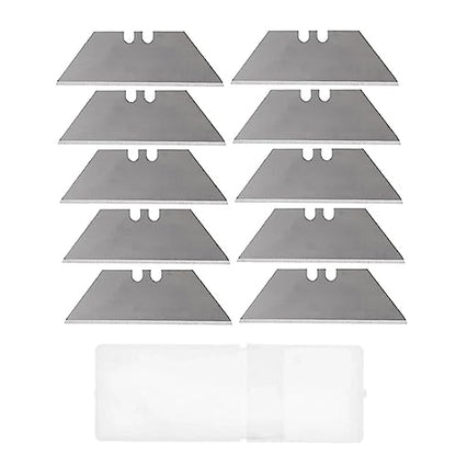 Carpet and Linoleum Cutting Blades, 80-Piece Set (2x40pcs) - Carbon Steel Utility Knife Blades for Flooring, DIY Crafts