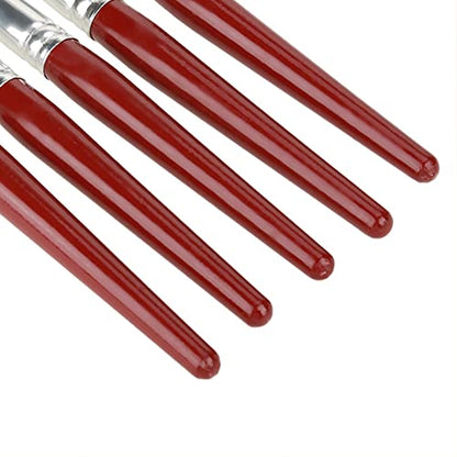 5Pcs Silicone Tip Clay Carving Tools, Pottery Sculpting Kit for Ceramics Shaping, Detail Modeling Tool Set with Smooth Handle for Precision Control