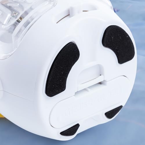 M&G Electric Pencil Sharpener, Portable Pencil Sharpener Battery/USB Dual Power Operated Sharpener for Pencils Kids Students Home Classroom School Office (Cute Bear) - color: White