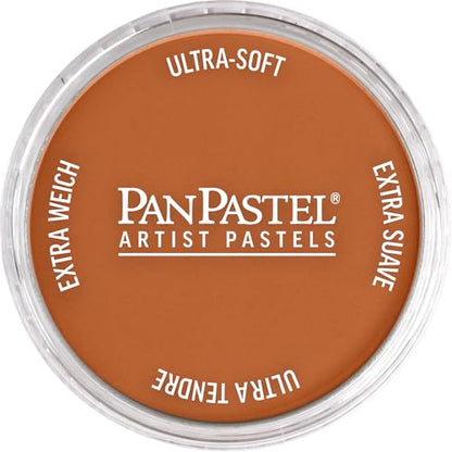 PanPastel Artist Pastels by GOLDEN, Burnt Sienna, 2.44” / 62mm Pan Diameter, Professional Artist Pastels, Unique Pan Format (cake-like) - color: Burnt Sienna, size: 1 Count (Pack of 1)