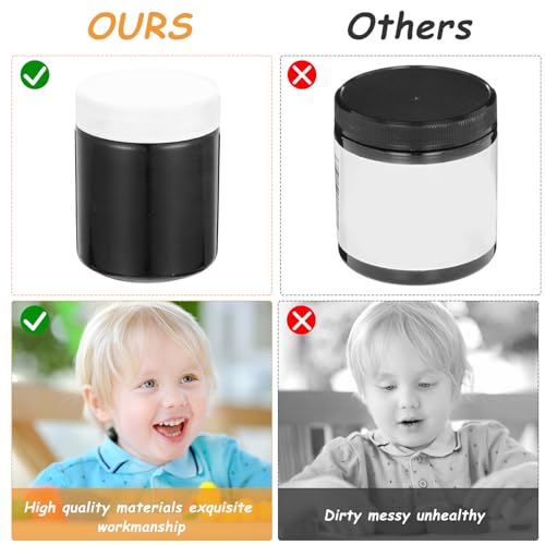 Water Based Printing Ink 300ml Bottle for Painting and DIY Lightweight Portable Black Pigment Suitable for Students and Art and Craft Supplies