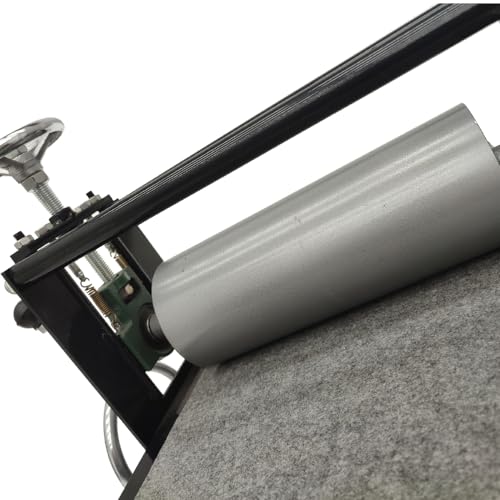 PreAsion Etching Press Machine Etching Printing Press Printmaking Letterpress Machine Printmaking Rubbing Machine Plaster Wood Paper Slab Roller Size: 28 * 10cm (11 * 3.9 ")