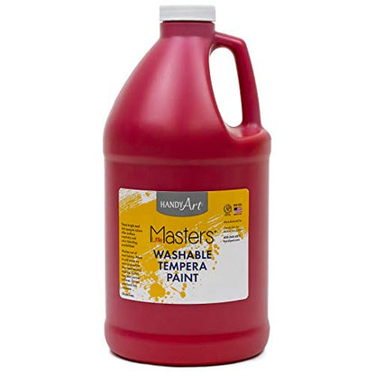 Little Masters Washable Tempera Paint - 64 oz (Pack of 1) - Red, White & Blue