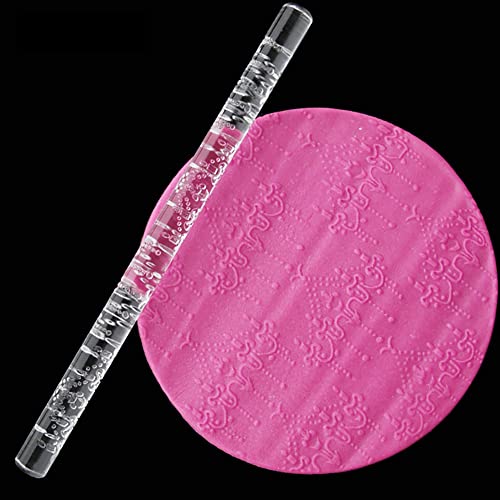 Rengue Acrylic Rolling Pin with 28 Patterns, Compliant Material, Comfortable Grip, 16 X 1 Cm, Lightweight for Dough and Pastry Acrylic Rolling Pin with 28 Patterns, Nan Kitchen (#13) - size: 52002 chandelier
