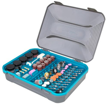 302PCS Rotary Tool Accessories Kit, 1/8-Inch Diameter Shanks Universal Fitment, Rotary Tool Bits for Cutting, Sanding, Grinding, Carving, Polishing, Drilling and Engraving