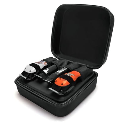 Barber Carrying Case,Barber Case, Stylist Tool Box Professional Salon Hair Cutting Grooming Kit Storage Organizer for Clippers, Scissors, Barber Supplies (Small) - size: Small