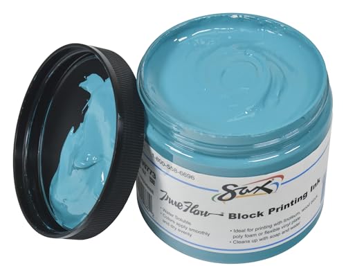 Ink SAX Block Printing Pint Turquoise