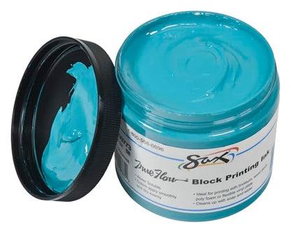 Ink SAX Block Printing Pint Turquoise