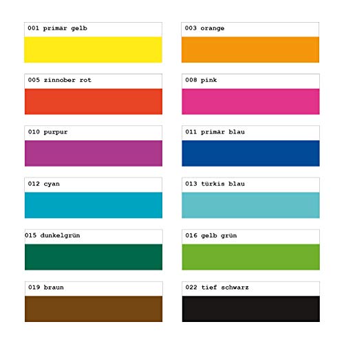 Molotow Aqua Color Brush Set marker MO200490 - style: Case Basic Set 1