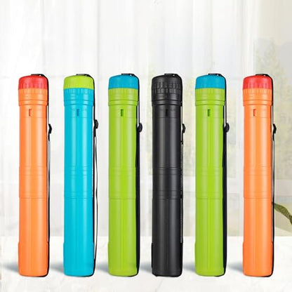 Expandable Poster Tube, Expandable from 17" to 29" Drawing Tube, Art Painting Tube for Sketches, Green