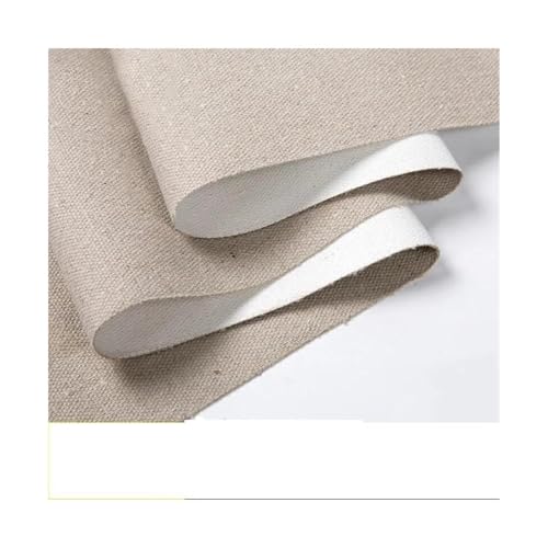 Cotton Canvas Roll, Linen Blend Primed Canvas Roll for Acrylic Oil Painting 1M Length Widths 28-88cm(Width 88cm 1M Length) - color: Width 88cm 1M length