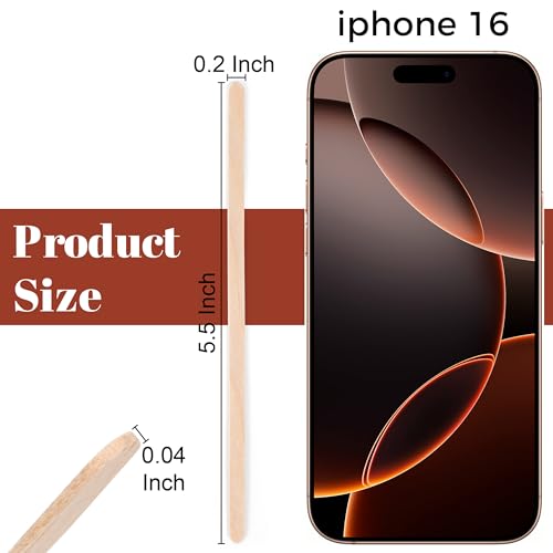 ANTETOK Wooden Coffee Stirrers - Coffee Stir Sticks 5.5 Inch,800pcs Disposable Swizzle Sticks,Swizzle Drink Sticks for Coffee,Tea,Cocktail and Hot Chocolate - size: 5.5Inch-800pcs(no wrapped)