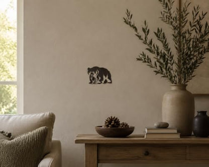 Bear Stencil – Wildlife Animal Art Stencil for Painting, Crafting and DIY Projects (3 Pcs Set) - style: Bear 2