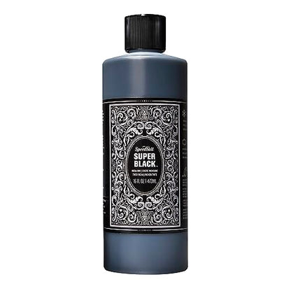 Speedball - 3378 Super Black India Ink, 1 Pint - 404696