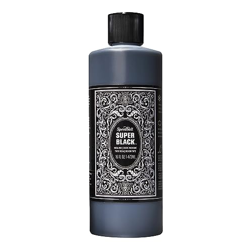 Speedball - 3378 Super Black India Ink, 1 Pint - 404696