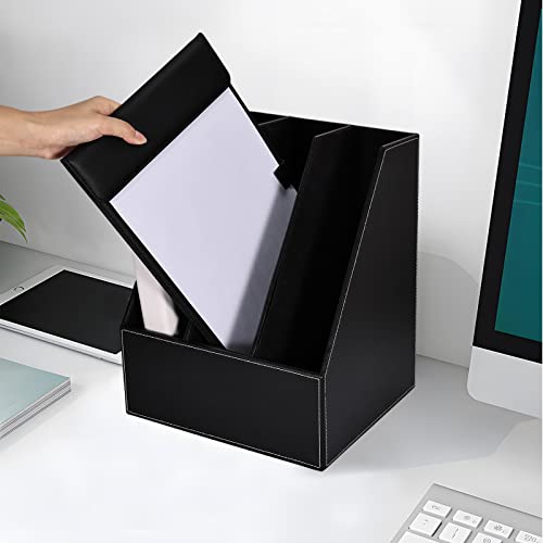 Leather Clipboard, Black Clipboards with Pen Holder, A4 Letter Size Clip Board for Nurses, Smooth Writing Clipboard for Classroom, Low Magnetic Profile Clip Boards for Kids Drawing Office 9" x 12.5" - style: A4-Black-A206