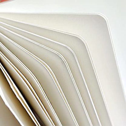 Watercolor Paper Sketchbook,5x5 Inch Mixed Media Notebook,140lb/300gsm Artist Heavyweight Paper,20 Sheets Small Travel Drawing Journal for Adults,Painting,Watercolors,Art Supplies,Rose Rabbit - color: 5x5 inch-300gsm-rose rabbit