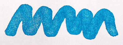Diamine Fountain Pen Bottled Ink, 50ml - Shimmering Blue Lightning - color: Blue