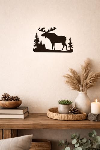 Moose Stencil – Wildlife Animal Art Stencil for Painting, Crafting and DIY Projects - style: Moose