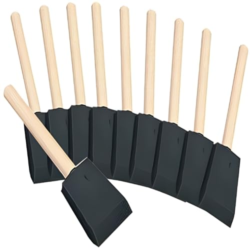 Foam Sponge Brushes in Assorted Sizes 1",2",3" for Painting Art & Craft (4 pc Brush Set)