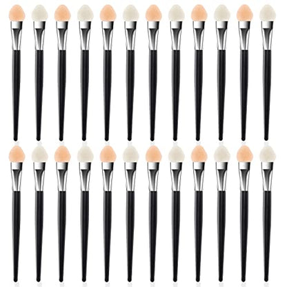 24 Pcs Sponge Applicators,Small Sponge Painting Brushes Detailed Ink Paints Blending Brushes for Pastel Artist Painting Pastels, DIY Scrapbooking Cards Making