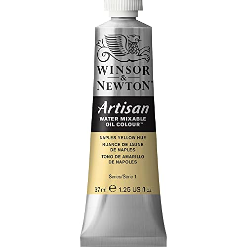 Winsor & Newton Artisan Water Mixable Oil Colour, 1.25-oz (37ml), Naples Yellow Hue - color: Naples Yellow Hue, style: 1.25-oz