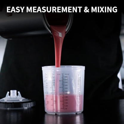 AEROPRO Tools Disposable Paint Cups Liners and Lid System, 50 Pack 6 Ounce (200ml) Kit for Spray Gun-50 Cup Liners, 50 Lids with Strainer, 1 Hard Cup with Retainer Ring, 20 Plugs, 2 Cup Adapters - size: 6 oz (Mini)