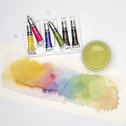 Winsor & Newton Cotman Watercolor Paint Set, 6 Colors, 8ml (0.27-oz) Tubes - style: 6 Tube Set 8ml