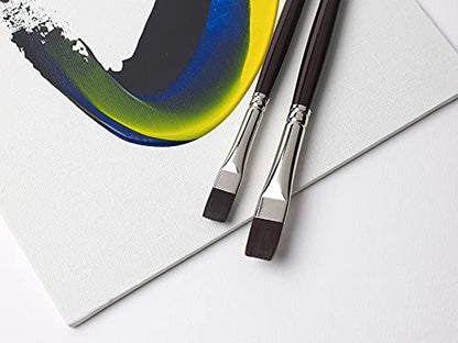 Winsor & Newton Galeria Acrylic Brush Pack, Short Handle, 3 Pack - style: 3 Pack - Short Handle