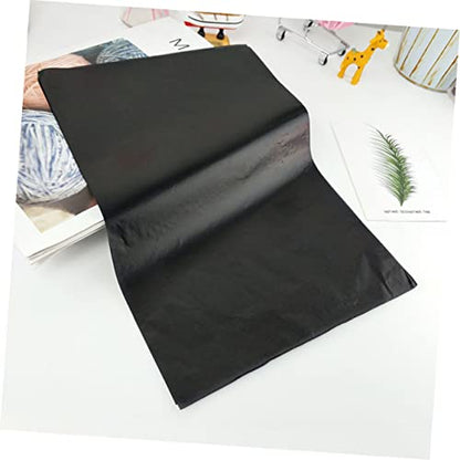 SHINEOFI Transfer Paper 75 Sheets Graphite Carbon Paper Easy to Use for Drawing and Tracing