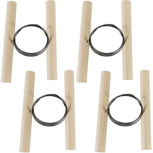 ROYHOO 4PCS Wire Clay Cutter Cheese Plasticine Dough Cutting Pottery Tools