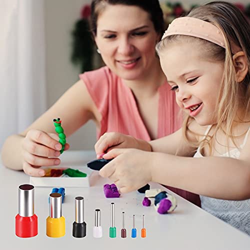 Zohisin Cutters 40Pcs Circle Shape Cutter with 8 Sizes Pottery Ceramic DIY Clay Tools Kit for Craft Projects with Storage Case