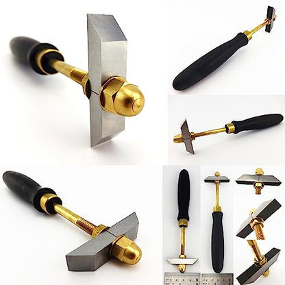 1pc 20 Lines Print Printmaking Copperplate Carving Etch Mezzotint Pull Rows Line Cutter Chisel Tool
