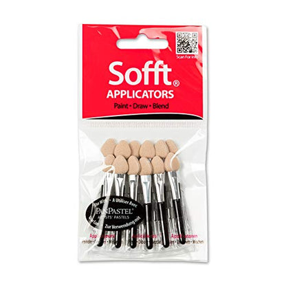 Sofft Artist Tools by GOLDEN, Mini Applicators, Pack of 12, Professional Artist Pastels