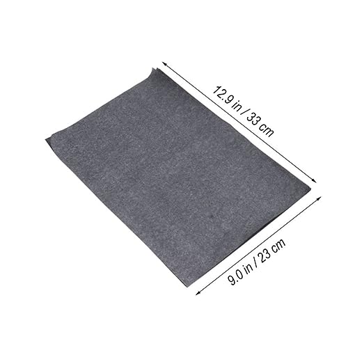 KONTONTY 25 Sheets Bag Black Graphite Transfer Paper Carbon Paper for Tracing Graphite