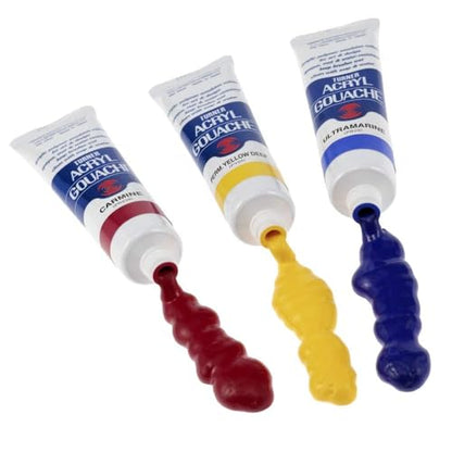 Turner Acrylic Paint Set Artist Acryl Gouache - Super Concentrated Vibrant Acrylics, Fast Drying, Velvety Matte Finish - [Set of 72 | 20 ml Tubes]
