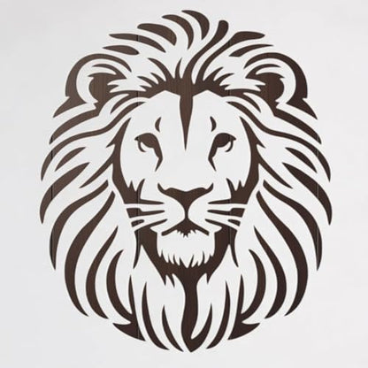 Lion Stencil – Wildlife Animal Art Stencil for Painting, Crafting and DIY Projects (3 Pcs Set) - style: Lion