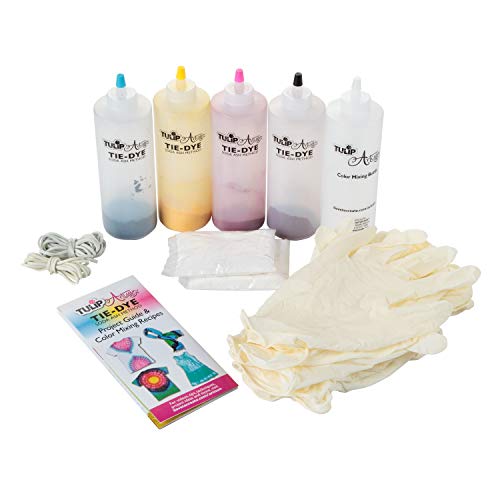Tulip Artisan Soda Ash Tie-Dye Kit with Color Mixing Bottle, Our Most Vibrant Colors - color: Artisan
