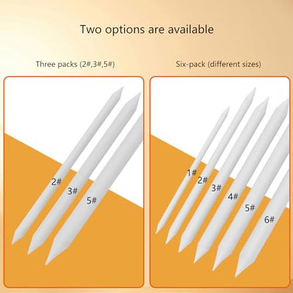 Double-end Blending Stumps Tortillions Set with Sandpapers, Artist Sketching Tools for Students Artist Art Drawing Drawing Tools for Sketching