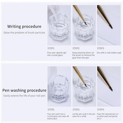 Precision Triangular Nail Brush for Quick Paint Flower, Petal & Butterfly, 3d Flowers Nail Art Brushes - Acrylic & Gel Polish DesignsTools Manicure Pen for DIY & Salon Use - 1pc - color: A - Flower Brush