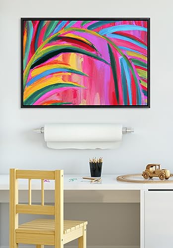 Kate and Laurel Sylvie Blank Framed Canvas Wall Art, 23x33 Brown, Modern Empty Canvas for Paint-Your-Own Art, Premium Canvas Already Framed - color: Black, size: 23"L x 33"W